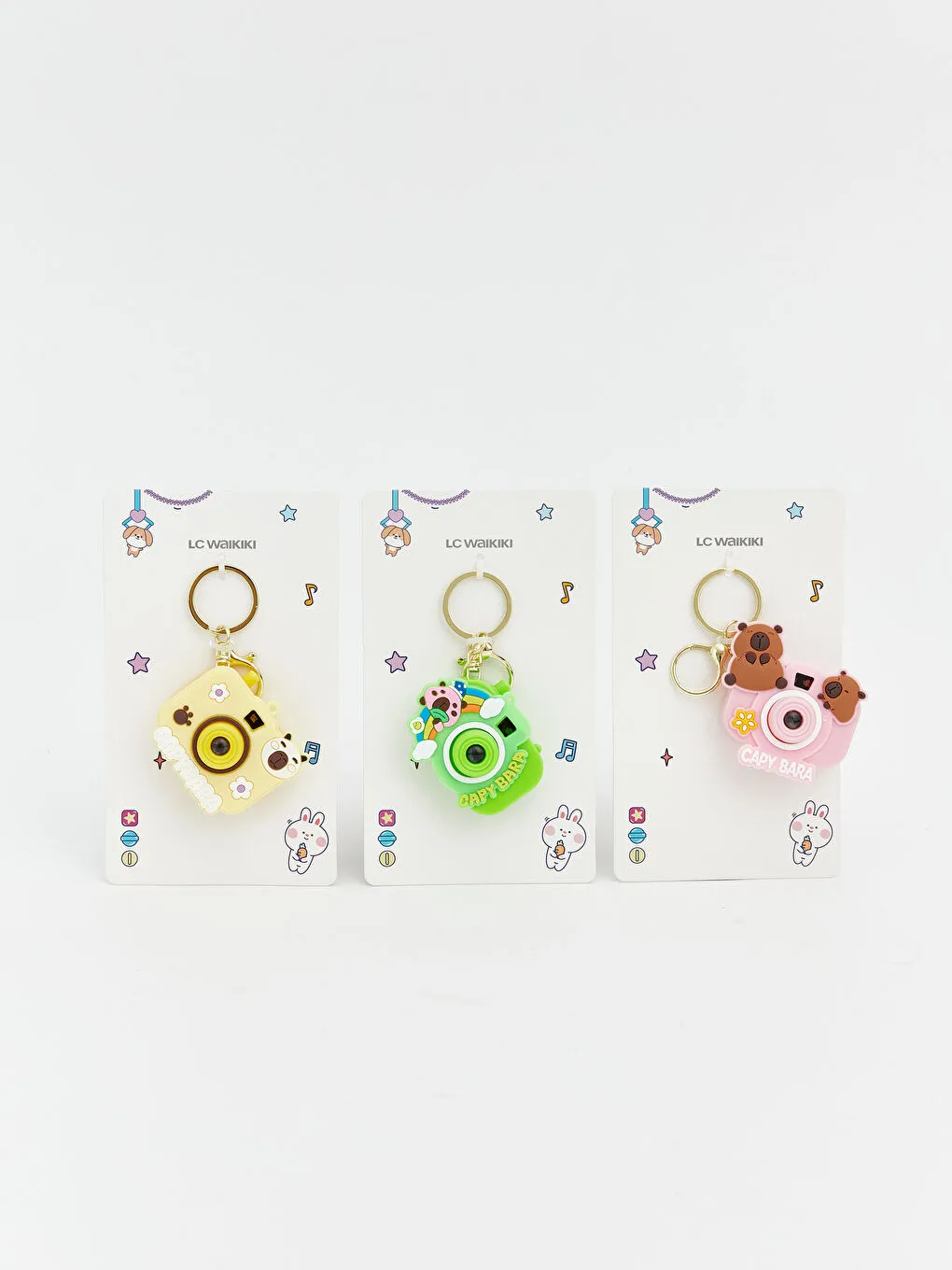 卡皮巴拉相机钥匙扣