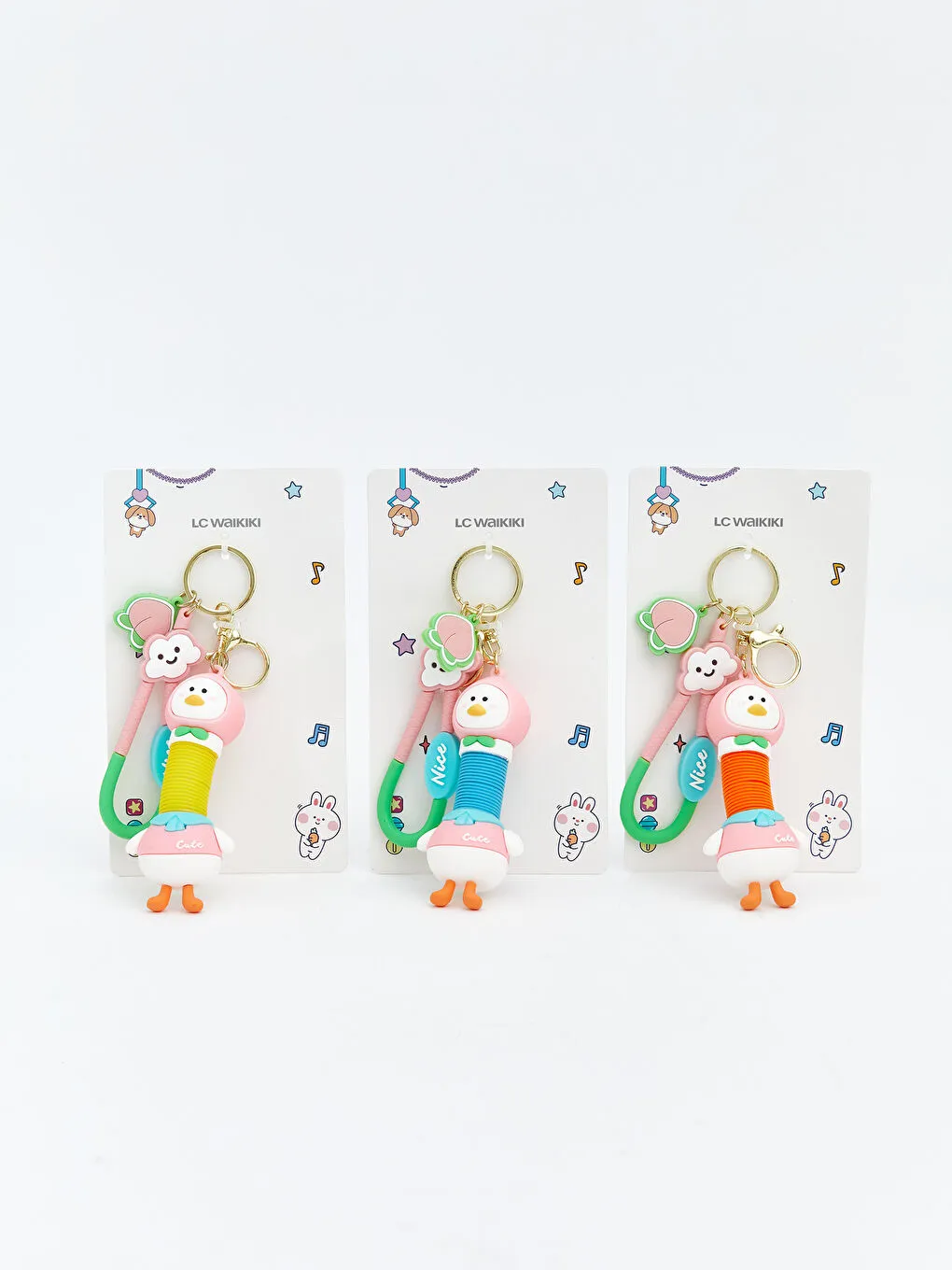 动物人偶钥匙扣