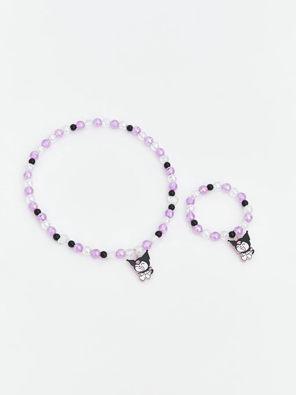 Kuromi 项链与手链套装