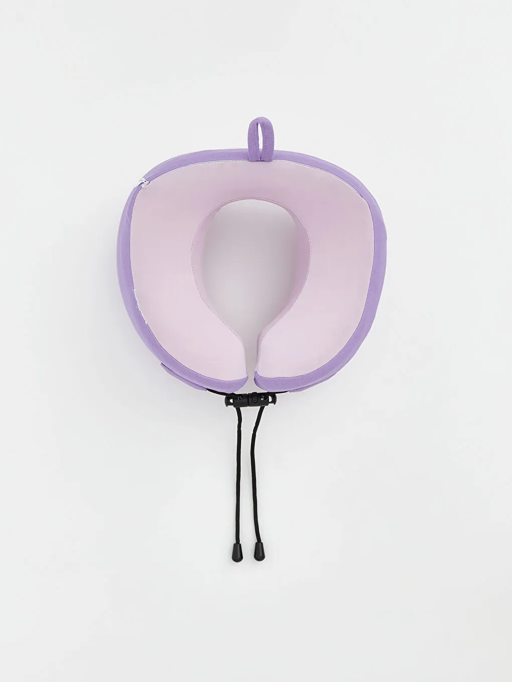 淡紫色系带成人颈枕