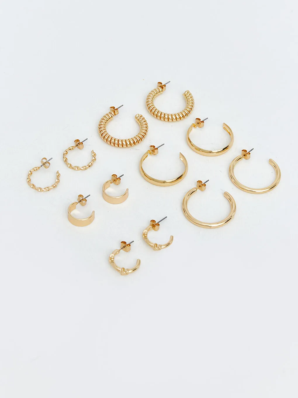 混合黄色女士耳环套装