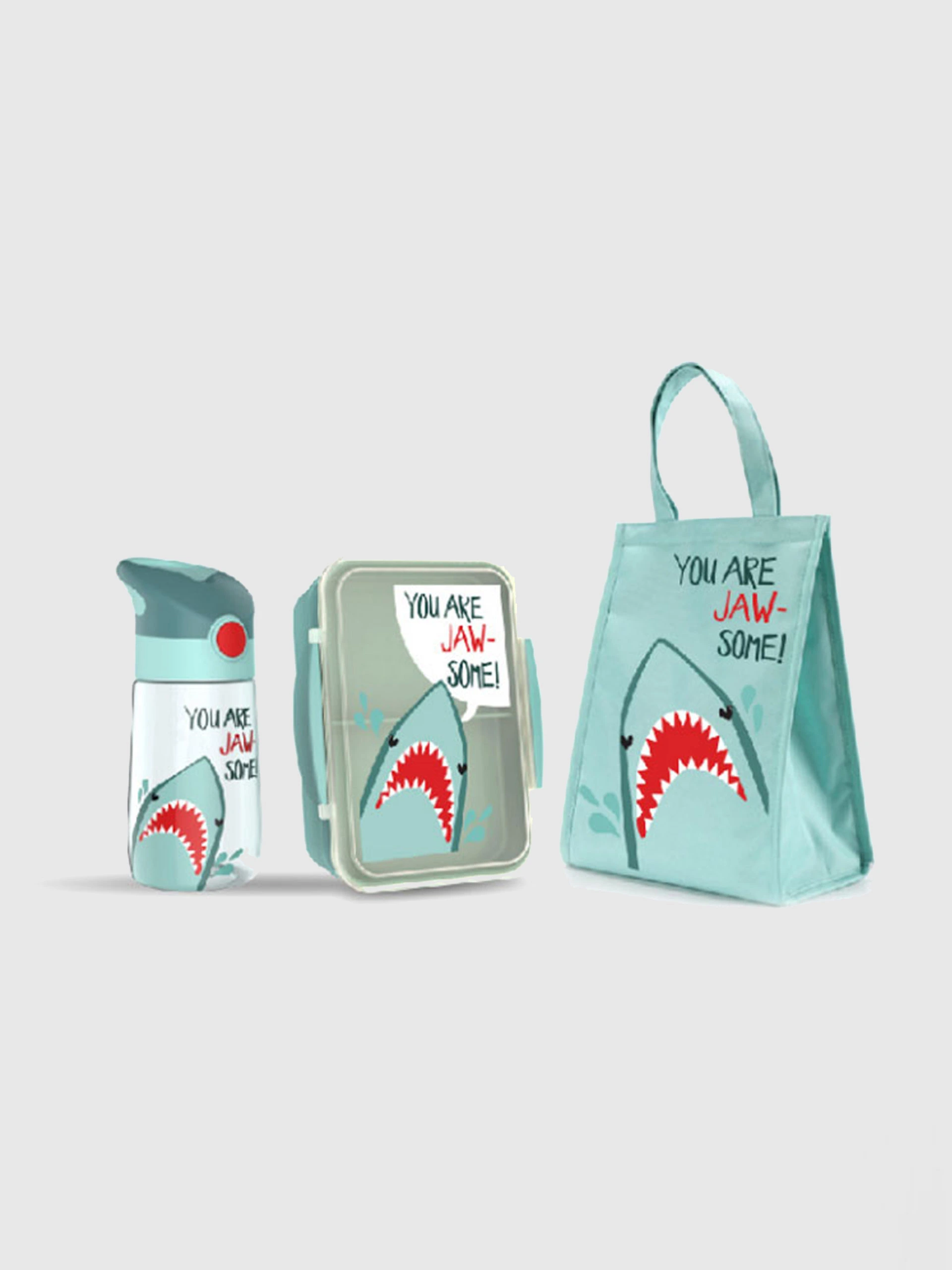 鲨鱼人偶午餐包