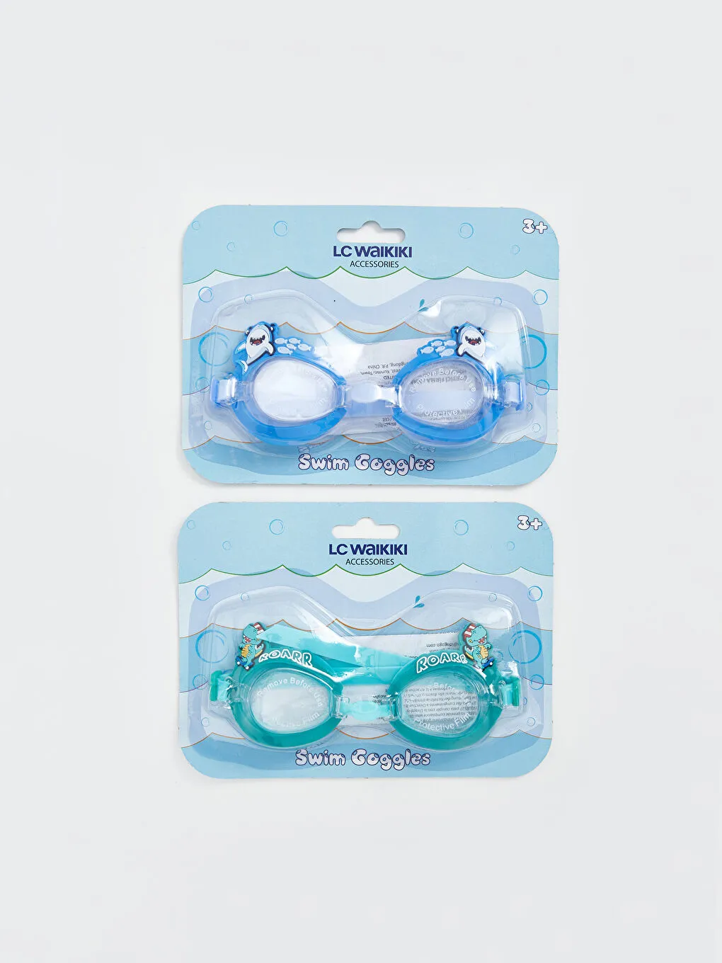 鲨鱼人偶游泳眼镜