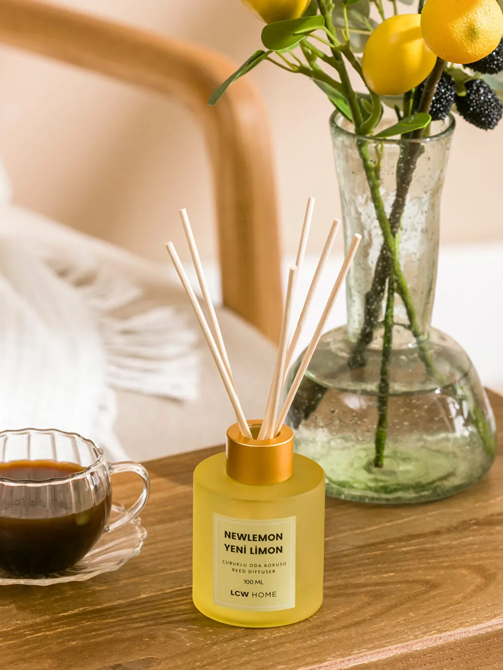 柠檬香藤条香薰