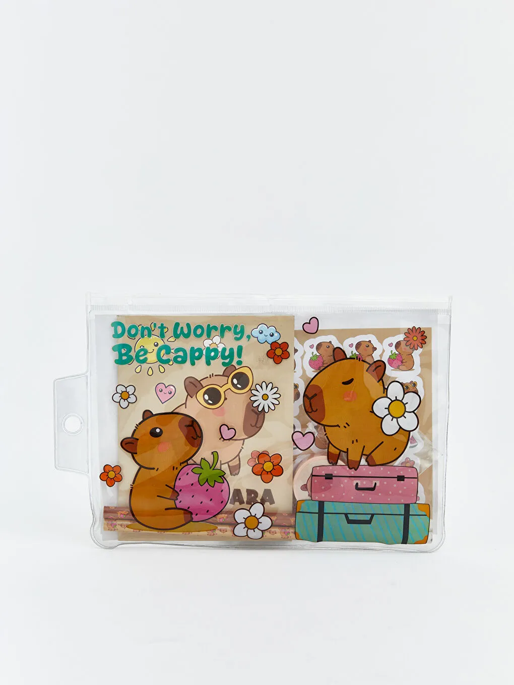 卡皮巴拉文具套装