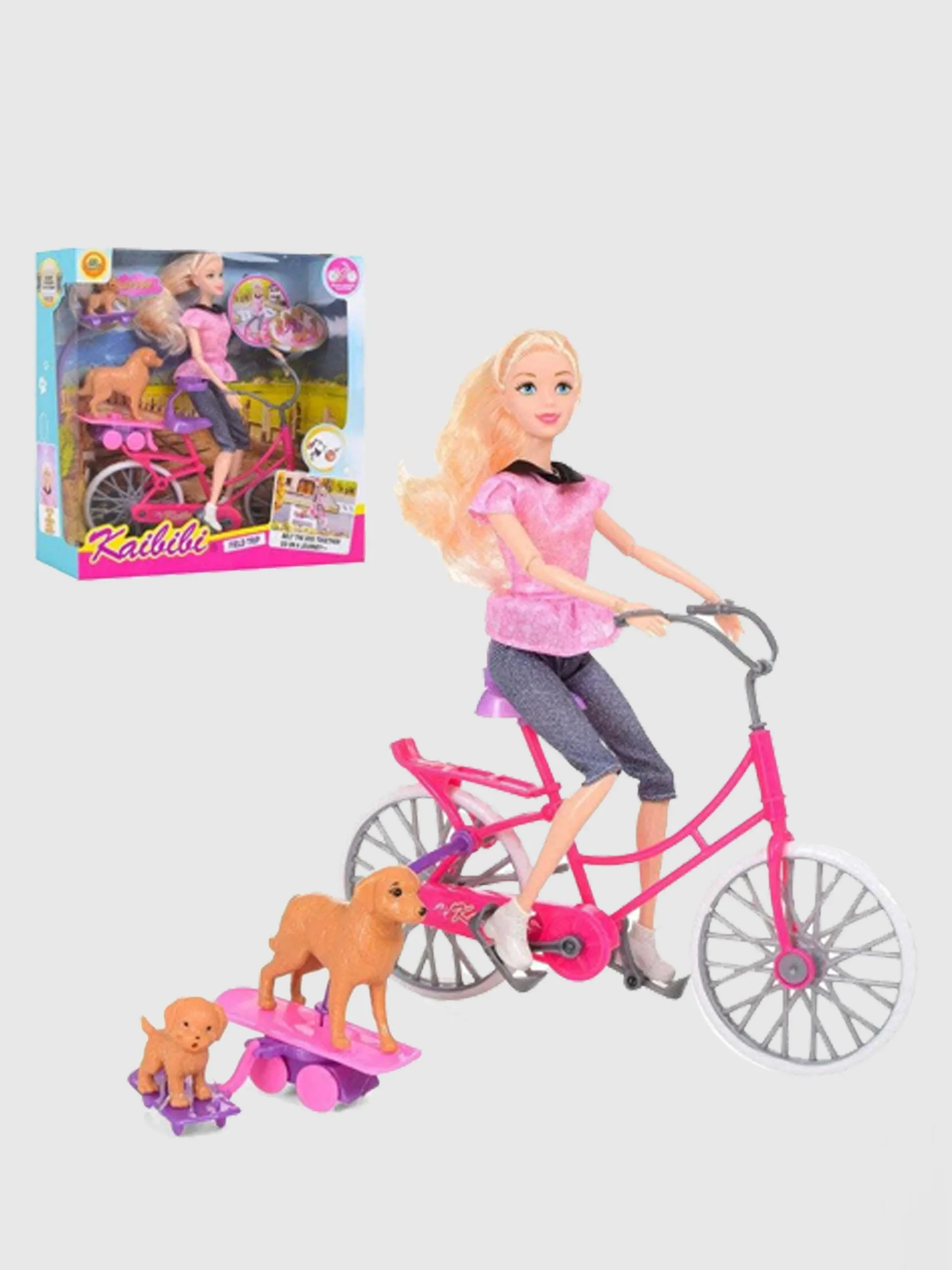 骑自行车婴儿套装