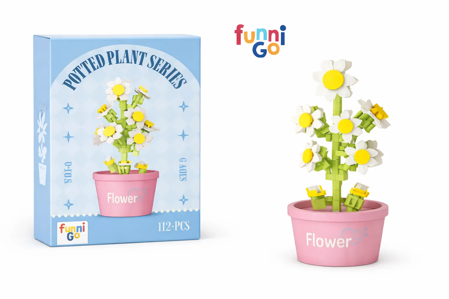 112 片雏菊拼搭套装